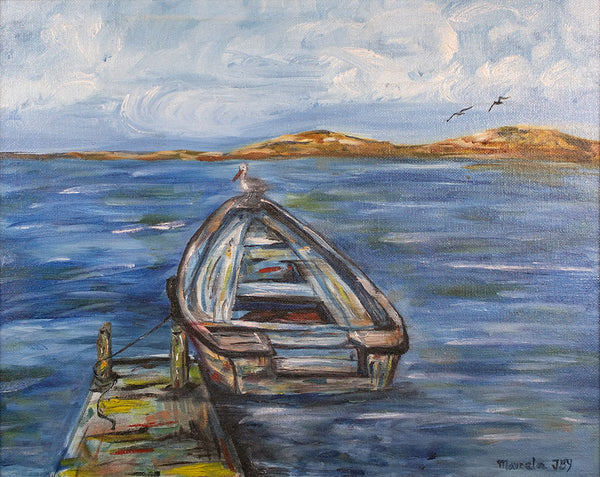 Fishing Boat Lake