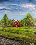 Red Barn 14x18