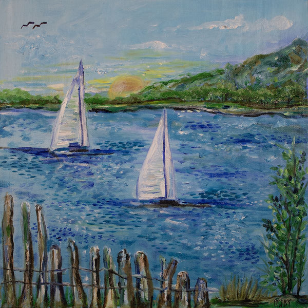 Two Sailboats